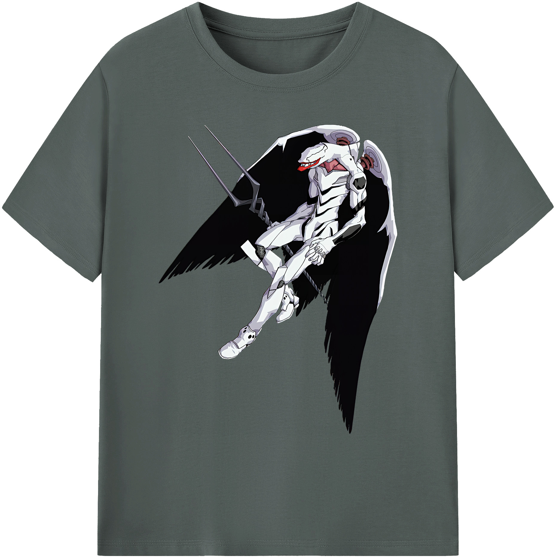 （画像用） EVA 新世紀エヴァンゲリオン 綿100％ メンズ半袖Tシャツ｜肌触りやわらか＆通気性
